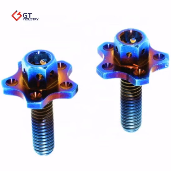 Stud Bolt with Two Nut ASTM A193 B7 Stud Bolt with A194 2h Nut ASME B16.5 Zinc Nickel Plated