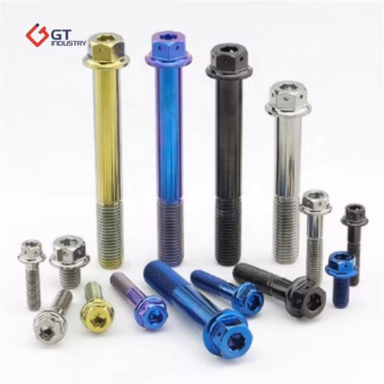 Stud Bolt with Two Nut ASTM A193 B7 Stud Bolt with A194 2h Nut ASME B16.5 Zinc Nickel Plated