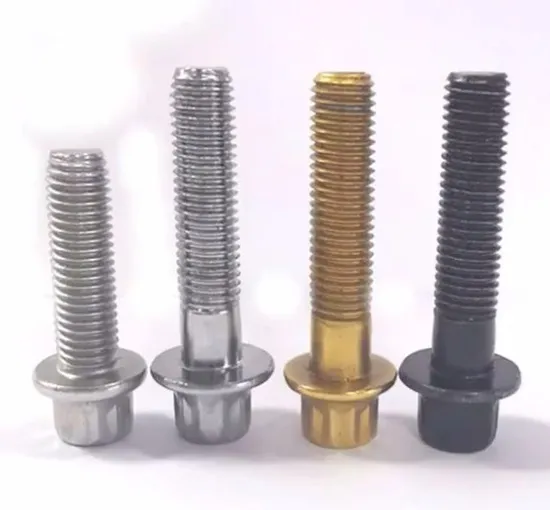 Stud Bolt with Two Nut ASTM A193 B7 Stud Bolt with A194 2h Nut ASME B16.5 Zinc Nickel Plated