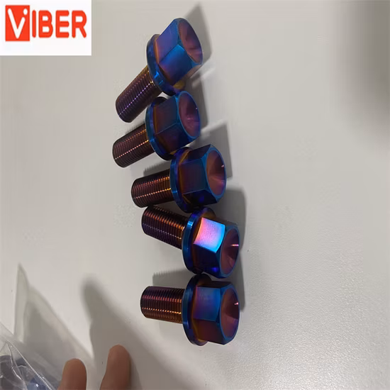 Tuercas y pernos de titanio Tuercas y pernos de titanio Pernos de titanio Gr5