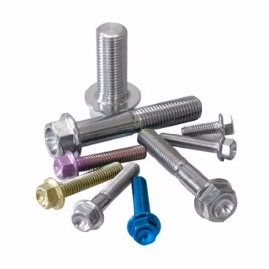 Perno prisionero con dos tuercas ASTM A193 B7 Perno prisionero con tuerca A194 2h ASME B16.5 Zinc niquelado